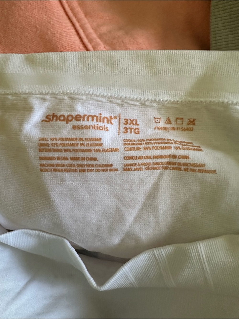 Shapermint Essentials White Soft Comfort Bra - 3XL